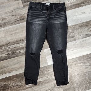 Parker Women's Black Distressed Skinny Jeans